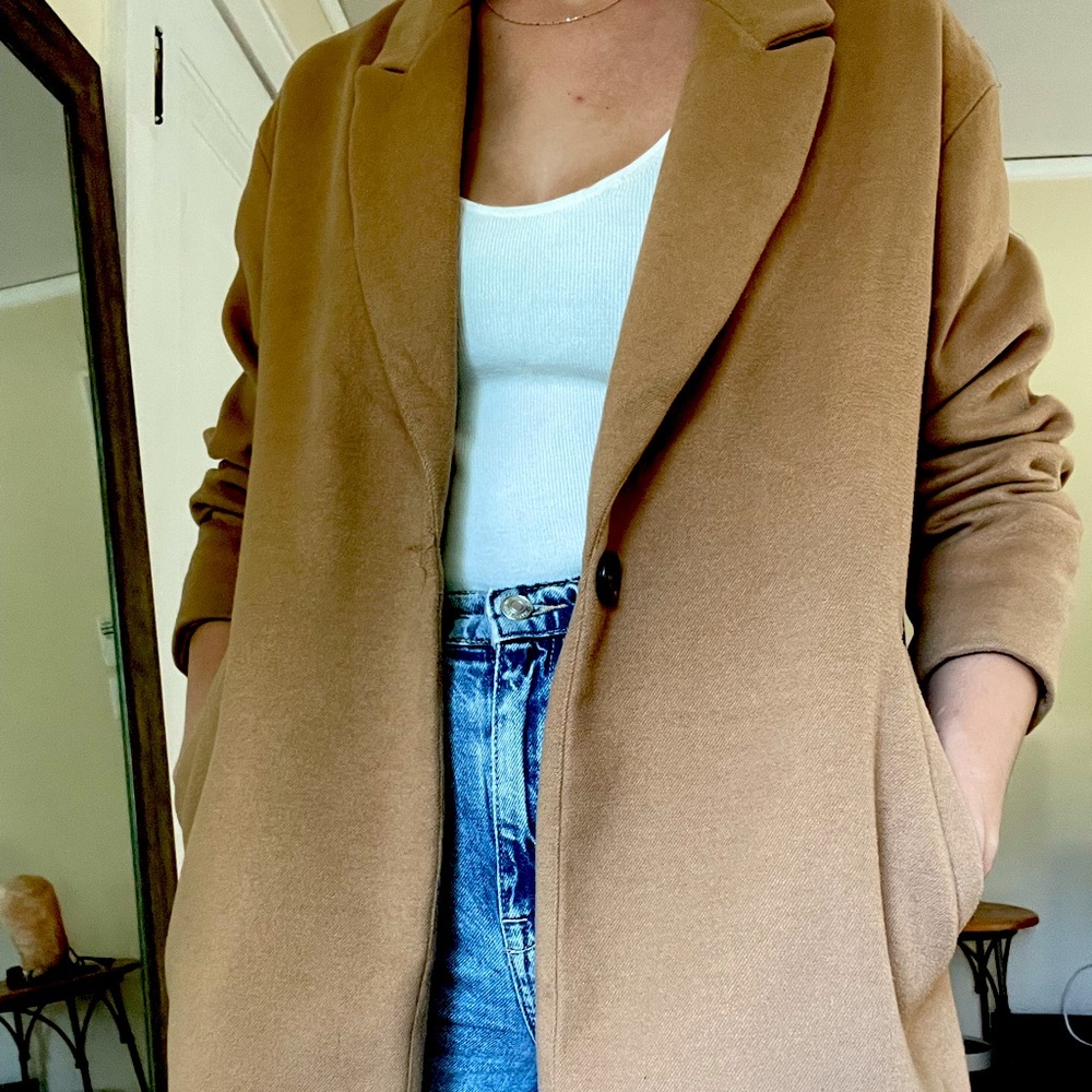 Boohoo Tailored Jacket | Oversized Women’s Suit Jacket | Size US 8